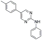 5-(4-METHYLPHENYL)-N-PHENYLPYRIMIDIN-2-AMINE 结构式