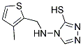 4-(((3-Methylthien-2-yl)methyl)amino)-4H-1,2,4-triazole-3-thiol 结构式