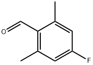 2,6-二甲基-4-氟苯甲醛 结构式