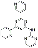 N-(6-PYRIDIN-2-YL-2-PYRIDIN-3-YLPYRIMIDIN-4-YL)PYRIMIDIN-2-AMINE 结构式