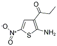 2-AMINO-3-ETHYLCARBONYL-5-NITROTHIOPHENE 结构式