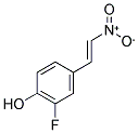 1-(3-FLUORO-4-HYDROXYPHENYL)-2-NITROETHENE 结构式