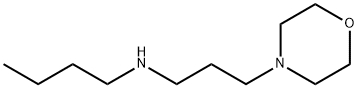 N-(3-吗啉丙基)丁烷-1-胺 结构式