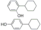 2-/4-CYCLOHEXYLPHENOL 结构式