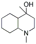 1,4-DIMETHYLDECAHYDRO-4-QUINOLINOL 结构式