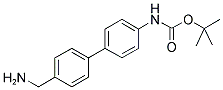 4-(4'-AMINOMETHYL)PHENYL-1-N-BOC-ANILINE 结构式