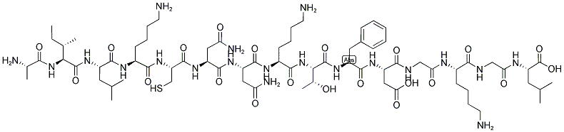 AILKCNNKTFDGKGL 结构式