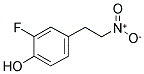 1-(3-FLUORO-4-HYDROXYPHENYL)-2-NITROETHANE 结构式