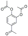 ACETIC ACID 2-ACETOXY-5-ACETYL-PHENYL ESTER 结构式