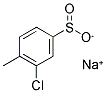 3-氯-4-甲基苯亚磺酸钠盐 结构式