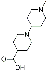 1'-METHYL-[1,4']BIPIPERIDINYL-4-CARBOXYLIC ACID 结构式