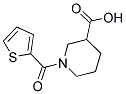 1-(THIEN-2-YLCARBONYL)PIPERIDINE-3-CARBOXYLIC ACID 结构式