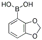 2,3-亚甲基二氧苯硼酸 结构式