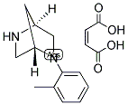 (1S,4S)-2-(2-METHYLPHENYL)-2,5-DIAZABICYCLO[2.2.1]HEPTANE MALEINATE 结构式