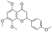 4',5,7,8-TETRAMETHOXYFLAVANONE 结构式