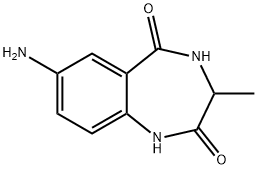 7-AMINO-3-METHYL-3,4-DIHYDRO-1H-BENZO[E][1,4]DIAZEPINE-2,5-DIONE 结构式
