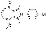 2-(4-Bromophenyl)-8-methoxy-1,3-dimethylcyclohepta[c]pyrrol-4(2H)-one 结构式