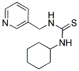 (CYCLOHEXYLAMINO)((3-PYRIDYLMETHYL)AMINO)METHANE-1-THIONE 结构式