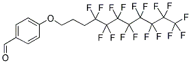 4-(1H,1H,2H,2H,3H,3H-PERFLUOROUNDECYLOXY)BENZALDEHYDE 结构式