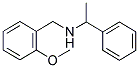 (2-METHOXY-BENZYL)-(1-PHENYL-ETHYL)-AMINE 结构式