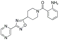 1-(2-AMINOBENZOYL)-4-(3-(PYRAZIN-2-YL)-1,2,4-OXADIAZOL-5-YL)PIPERIDINE 结构式