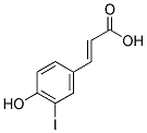 4-Hydroxy-3-iodocinnamic acid 结构式
