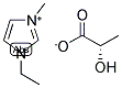 1-ETHYL-3-METHYLIMIDAZOLIUM (L)-LACTATE 结构式