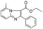 ETHYL 5-METHYL-2-PHENYLIMIDAZO[1,2-A]PYRIDINE-3-CARBOXYLATE 结构式