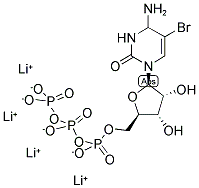 5-BROMOCYTIDINE-5'-TRIPHOSPHATE LITHIUM SALT 结构式