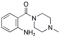 (2-AMINO-PHENYL)-(4-METHYL-PIPERAZIN-1-YL)-METHANONE 结构式