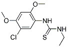 N-(5-CHLORO-2,4-DIMETHOXYPHENYL)-N'-ETHYLTHIOUREA 结构式