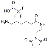 N-(2-MALEIMIDOETHYL)-6-AMINOHEXANAMIDE, TRIFLUOROACETIC ACID SALT 结构式