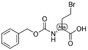 (R)-CBZ-2-AMINO-4-BROMOBUTANOIC ACID 结构式