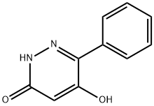 5-羟基-6-苯基哒嗪-3(2H)-酮 结构式