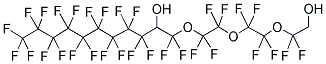 1H,1H,11H,11H-PERFLUORO-3,6,9-TRIOXAICOSANE-1,11-DIOL 结构式