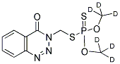 谷硫磷,保棉磷 结构式