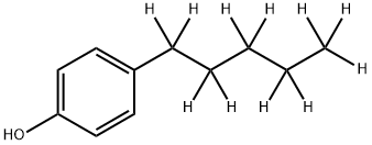 4-N-PENTYL-D11-PHENOL 结构式