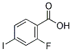 2-FLUORO-4-IODOBENZOIC ACID 结构式