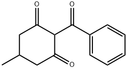 2-Benzoyl-5-methyl-1,3-cyclohexanedione 结构式