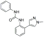 N-[2-(1-METHYL-1H-PYRAZOL-4-YL)PHENYL]-N'-PHENYLUREA 结构式