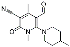 3'-FORMYL-4,1',4'-TRIMETHYL-6'-OXO-3,4,5,6,1',6'-HEXAHYDRO-2H-[1,2']BIPYRIDINYL-5'-CARBONITRILE 结构式