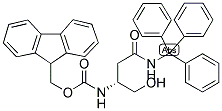 FMOC-D-ASN(TRT)-OL 结构式