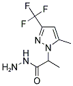 2-(5-METHYL-3-TRIFLUOROMETHYL-PYRAZOL-1-YL)-PROPIONIC ACID HYDRAZIDE 结构式