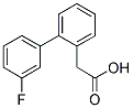 (3'-Fluoro-biphenyl-2-yl)-acetic acid 结构式