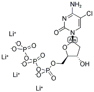 5-CHLORO-2'-DEOXYCYTIDINE-5'-TRIPHOSPHATE LITHIUM SALT 结构式