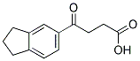 4-(2,3-DIHYDRO-1H-INDEN-5-YL)-4-OXOBUTANOIC ACID 结构式