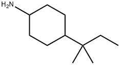 4-(1,1-二甲基丙基)-1-环己胺 结构式