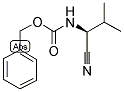 (S)-N-CBZ-VALINE-NITRILE 结构式