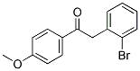 2-(2-Bromophenyl)-1-(4-methoxyphenyl)ethanone  结构式