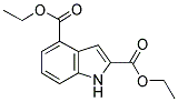 4-ETHOXYCARBONYLINDOLE-2-CARBOXYLIC ACID ETHYL ESTER 结构式